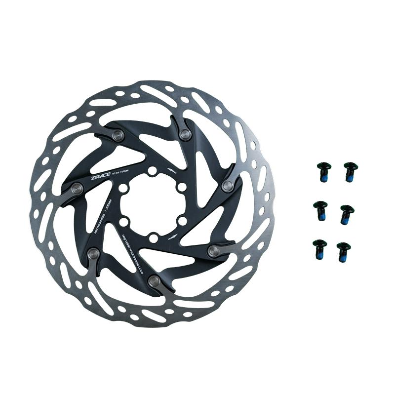 

ZRACE RT-RX 6-винтовой дисковый ротор, Ультралегкий, Прочный, С хорошим теплоотводом, Плавающий ротор 160 мм, Дисковый тормоз для шоссейного велосипеда 1 piece