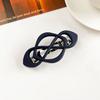 1/4Pcs Vintage French Hair Barrette Matte Finish Hair Clips Cross-Shaped Design Hair Styling Tool Hair Accessories