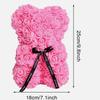 Eternal Rose Bear 25cm - Mother's Day & Valentine's Gift In Gift Box