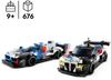 LEGO Klocki Speed Champions – Samochód – BMW M4 GT3 & BMW M Hybrid V8 Samochód wyścigowy (76922)
