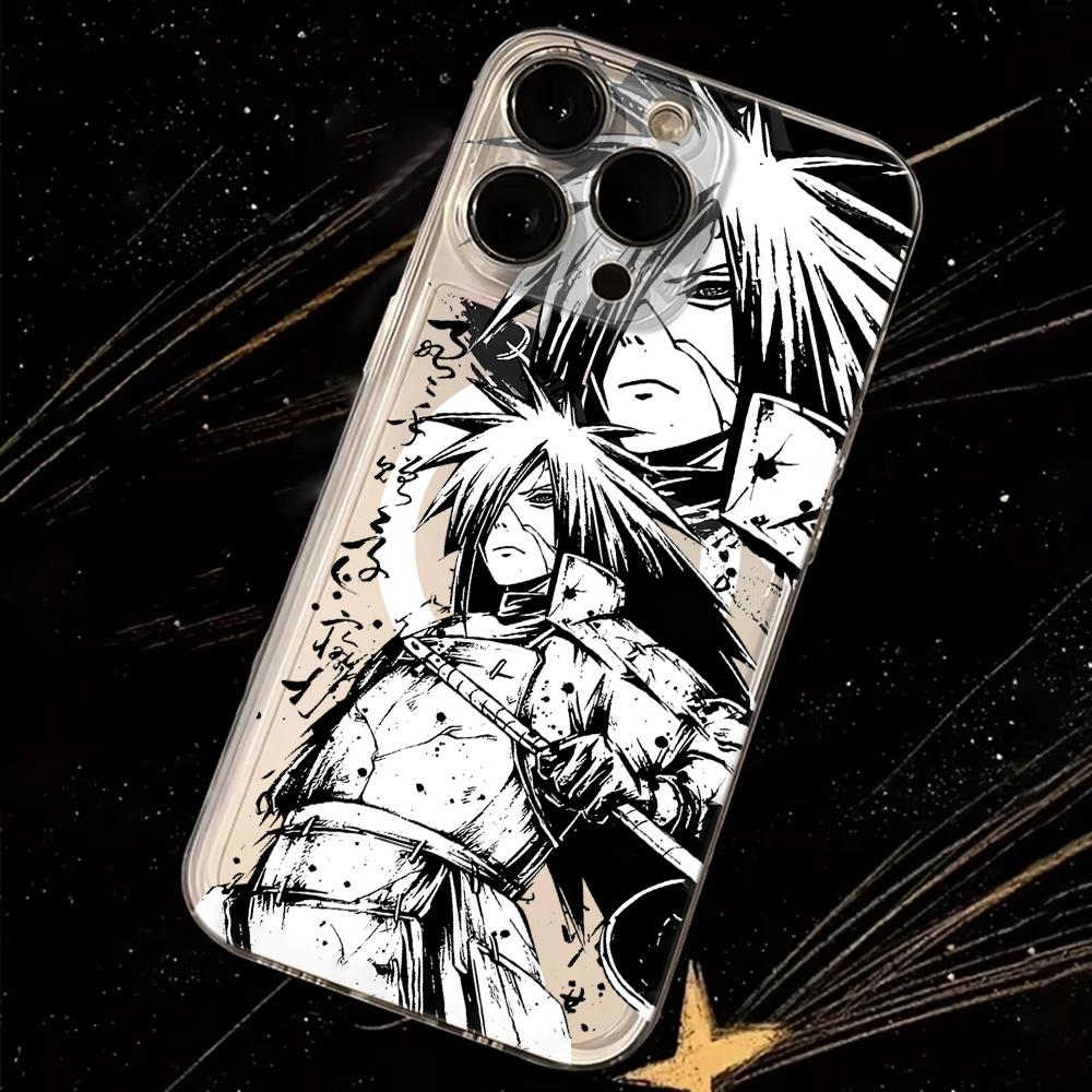 Cool Anime N-Narutos Magnetic Phone Case for Samsung Galaxy S25 S24 S23 S22 S21 S20 FE Edge Plus Ultra 5G Soft Clear TPU