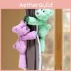Plush Bear Curtain Clips With Cartoon Design For Children Bedroom Window Accessories