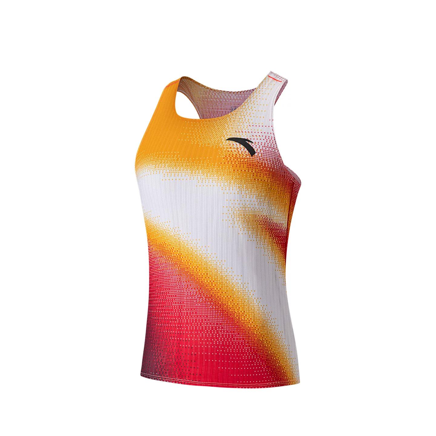Anta C42 Marathon Running Quick-Drying Sports Vest Women s Lightweight Breathable Training Top S красный