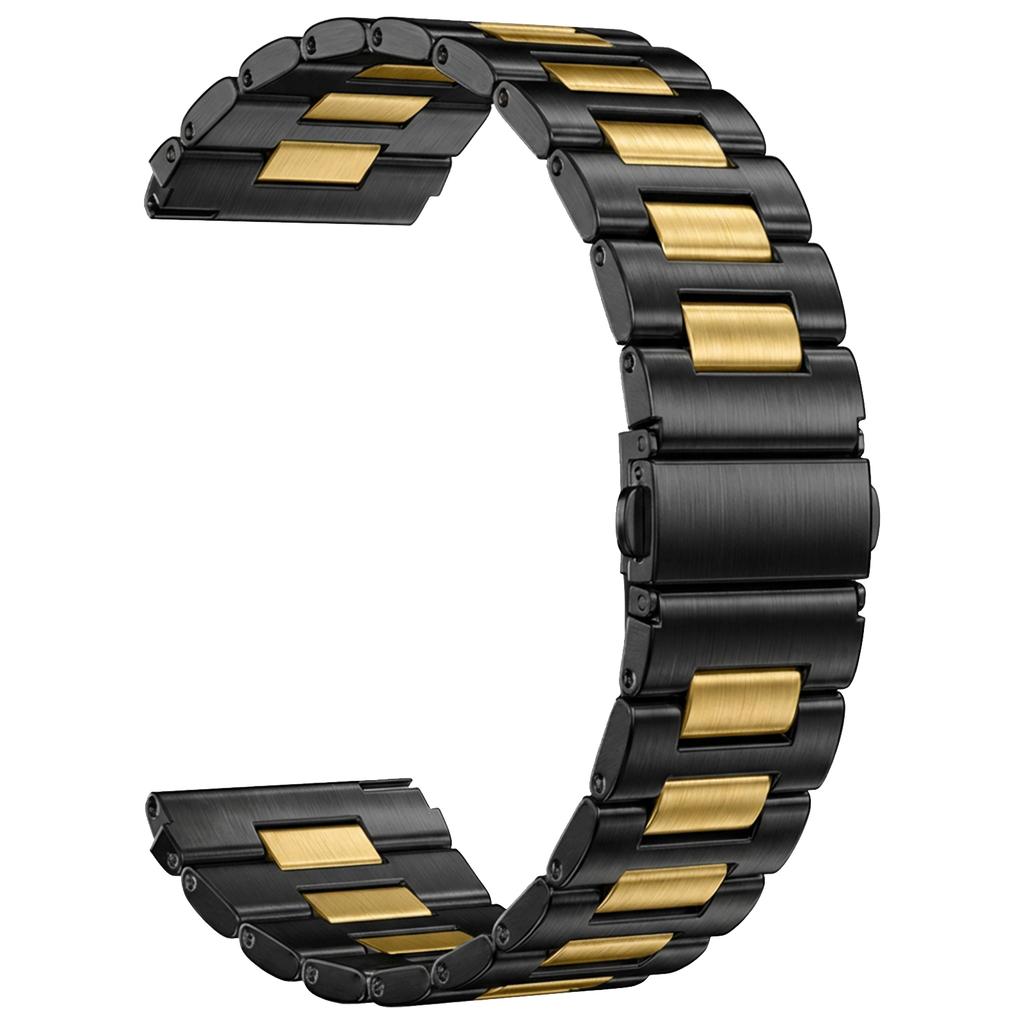 Cinturini Universali da 22mm Braccialetto in Acciaio Inossidabile per Huawei Ultimate 2 GT 6 Pro Braccialetto per Garmin 570 265 Venu 4 Amazfit Cheetah Pro