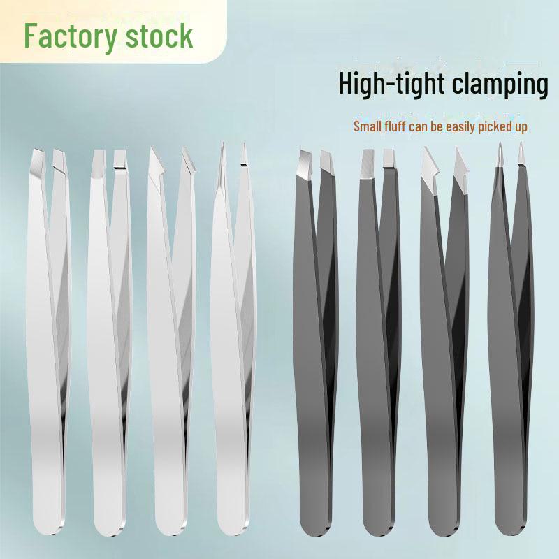 Stainless Steel Small Tweezers: Eyebrow and Beard Plucking Tool