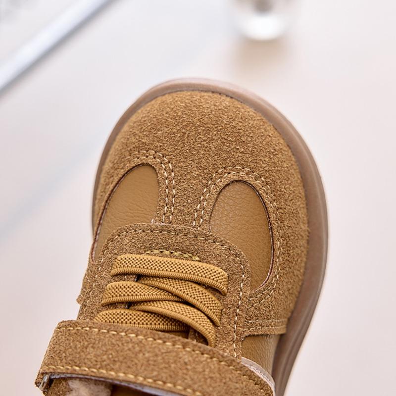 Winter-Neuheiten Unisex Kinder Freizeitschuhe mit Fleece-Futter, Modische Warme Stiefel, Vielseitige Kinderschuhe.