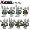 Guards, Building Blocks, Figures, Toys, Mini-figures, Humanoid Dolls, Toys, Birthday Gifts for Medieval Arhats.