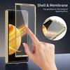 For Honor Magic V3 VS3 AG Matte Vacuum Plating Hinge Full Protective Glass Front Film Drop Resistant Phone Case