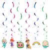 Cocomelon Party Decoration Tableware Set Birthday Party Supplies Favors Gifts Tablecloth Napkins Plates Cups Gift Bags