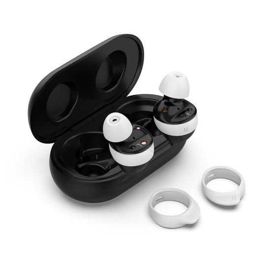 2 Pair Earplug Durable Broken-proof Silicone In-Ear Earphone Covers Cap for Shopping