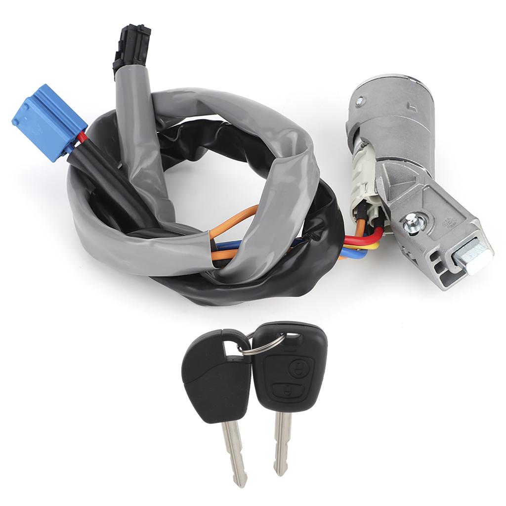 Ignition Lock Starter Switch with 2 Keys 4162.CF Fits for Berlingo