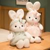 Cute Daisy Rabbit Plush Toy Little White Rabbit Doll Doll Pillow Wearing Skirt Doll Children's Day Gift