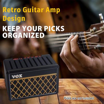 Gitarrenplektren Halterbox, Gitarrenplektren Ausstellungsständer, Gitarrenplektren Aufbewahrungsbox Set Für Gitarristen Und Musikliebhaber