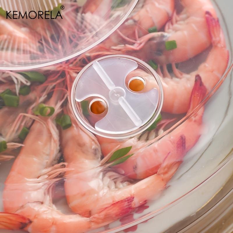 Microwave Dish Cover Refrigerator Fresh- Keeping Dish Cover Anti Splatter Sealing Cover Lid Cold & Heat Resistant Kitchen Tools