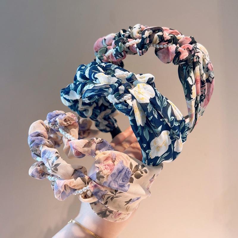 Noi bentite cu volane din dantelă pentru femei dulci fete bentițe de păr la modă cerc de păr accesorii de păr pentru femei