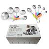 10-Piece Stainless Steel Measuring Cup & Spoon Set with Silicone Baking Tools