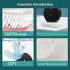 Electric Car Toothbrush,automatic Toothbrush,u-shape Sonic Toothbrush Teeth Whitening Kit With Replacement Brush Head