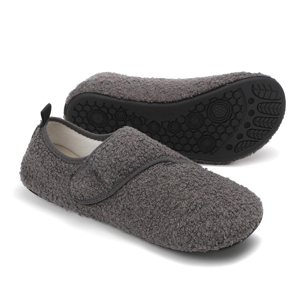 Winter Cotton Shoes Men Warm Slip on Lightweight Kids Slipper Couples Plush Bedroom Home family Loafers Winter Warm Floor Shoes