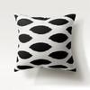 Nordic simple fashion black and white geometric polyester pillowcase 45x45cm Sofa Chair car cushion cover Home decor Pillowcase