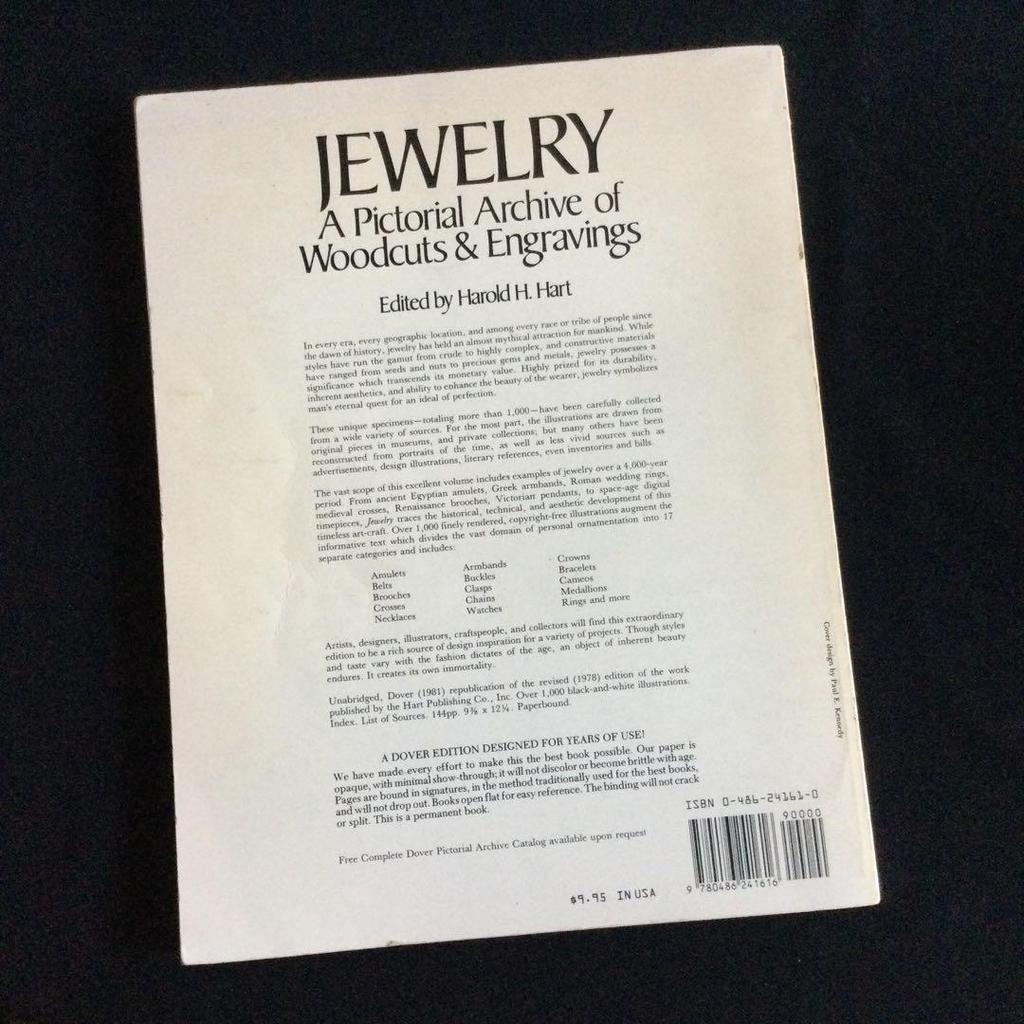[USED] Jewelry Illustrations Foreign Books Jewelry Middle Ages Ancient Accessories Necklaces