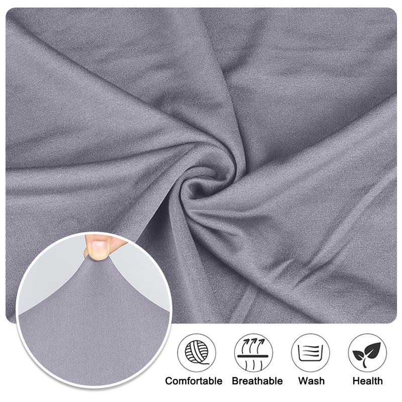 1 sztuka jednokolorowy pokrowiec na krzesło duże elastyczne pokrowce na krzesła skrzydła pokrowiec na siedzenie specjalny rozmiar tkanina spandex pokrycie siedzenia dla domu