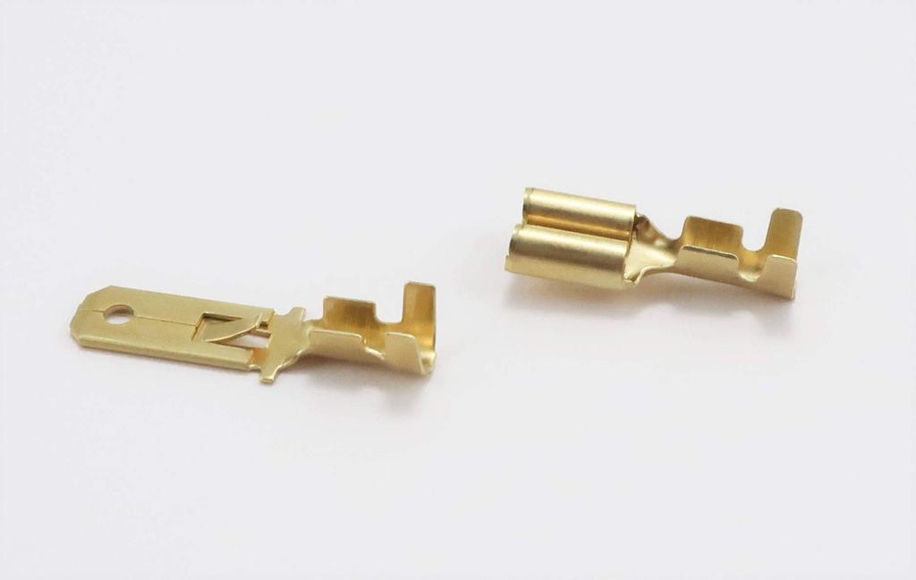 KITACO Flat terminal set for 250 type connector (male and