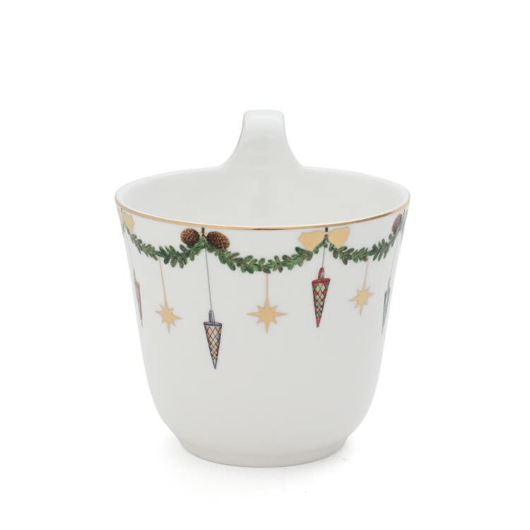 Royal Copenhagen - Star Fluted Christmas - Becher mit hohem Henkel - Star Fluted Christmas 2503090 [Artikel]
