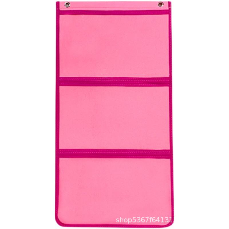 A4 Transparent Hanging Art and Book Storage Bag - Modern and Simple