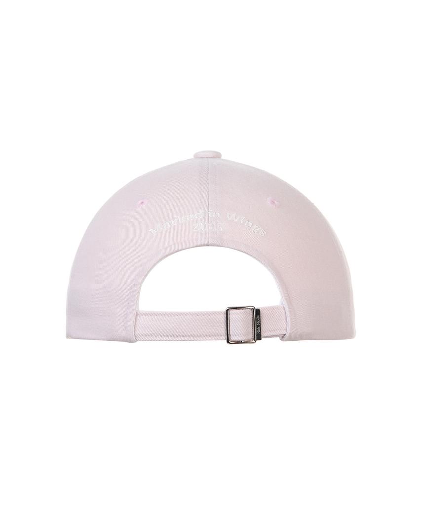 Nigaennikol Oval Wappen Ball Cap_Pastel Pink