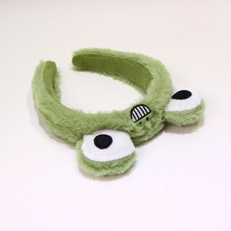 Cartoon Headbands Plush Animal Hairhoop For Kids Teens And Adult Fun Fashion Face Washing Hairband Party Accessories