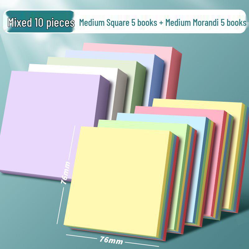 Adhesive Notes for Students and Office Use - Ideal for Elementary and Middle School, Writable Stickers, Labels, and High-Value Strips