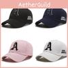 A Embroidery Letter Baseball Cap Breathable Outdoors Sun Protection Hat Gift