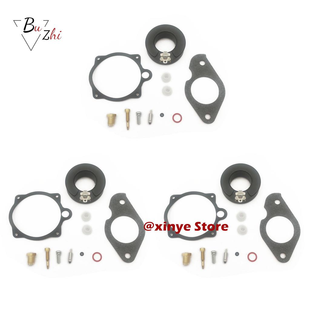 Carburetor Repair Kit for Yamaha MARINER 25 30 HP 689-W0093-00-00 689-W0093-01-00 689-W0093-02-00 84456M Mercury Chrysler Force
