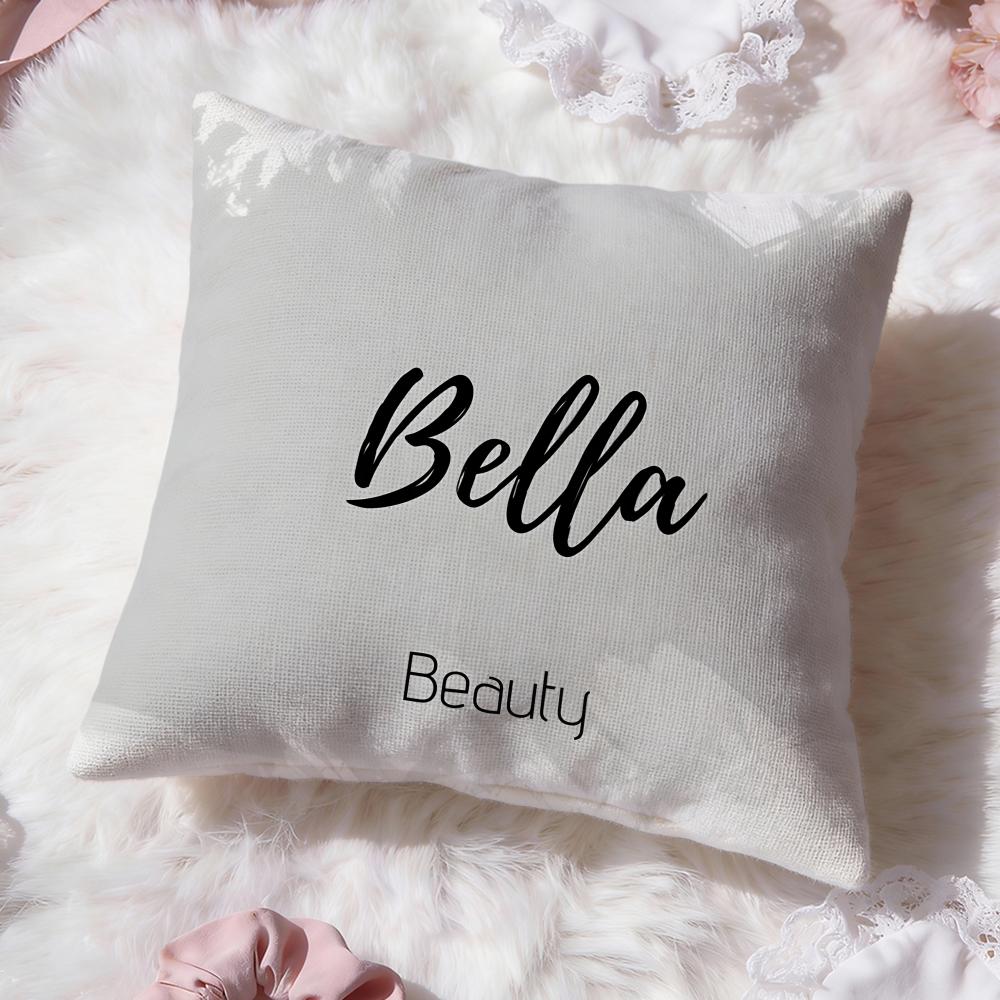Brand B-BelleS Cushion Cover Premium Comfort Reversible Pillow Cove -Two In One Design for Any Room & Car Interior