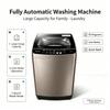 Hachima 12kg Vollautomatische Waschmaschine mit englischem Bedienfeld