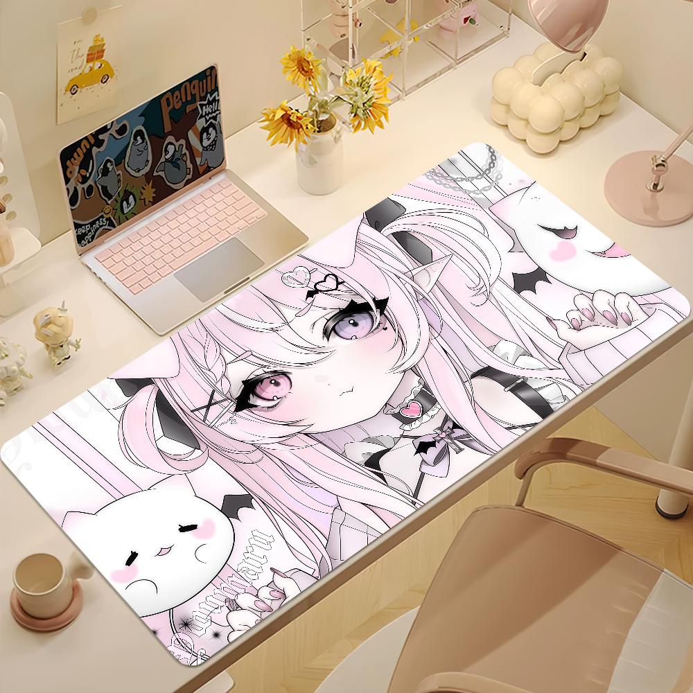 Cute Minestyle Girls Mouse Pad Large Nonslip Lockedge Desktop Computer Desk Mat Keyboard Writing Mousepad Office Gamer Student