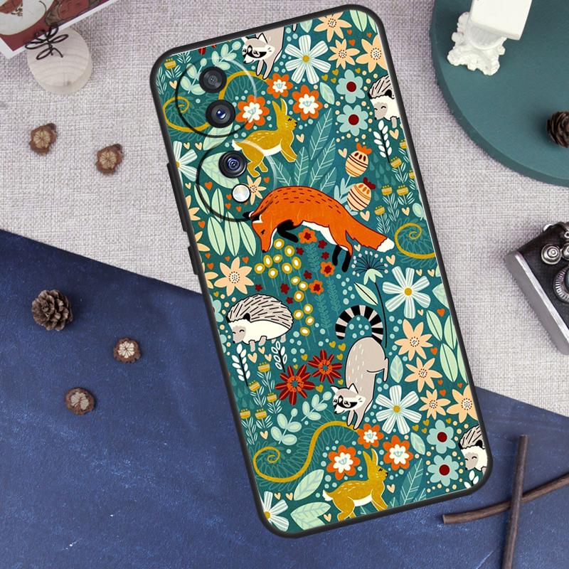 Süßer Igel Für Huawei P30 Pro P20 P40 P50 P Smart Nova 5T Honor Magic 5 Lite X8 X9a 50 70 Handyhülle