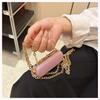Fashion Mini Chain Decorative Bag PVC Mouth Red Bag High Quality Pen Case Women'S  Hand Bags