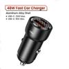 Car Charger Fast Charging PD 60W QC3.0 USB C Car Phone Charger Type C Adapter in Car for IPhone 1413 12 Xiaomi 13 12