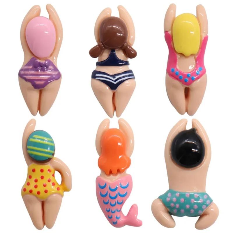 

6Pcs Swimming Boys Girls Sports Resin Shoes/bags/cups Ornaments DIY Funny Bracelet Decoration Charms Fit Birthday Present