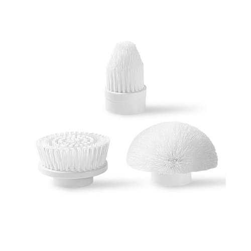 Epeios Bath Polisher Replacement Brush Set, 3-Piece Set, for Cleaning Floors, Kitchens, Bathrooms, and Tiles, SC001, Compatible with HM115P Bath Polis