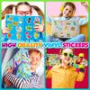 50 Cartoon Dinosaur Theme New Children's Stickers Water Cup Skateboard Waterproof Children's Toys Graffiti Stickers