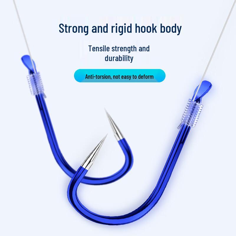 Grsaed Pre-tied Double Hook Leader Rigs