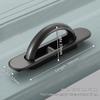 KAK Tatami Hidden Door Handle Pearl Nickel Zinc Alloy Recessed Flush Pulls Cover Floor Cabinet Handle Furniture Handle Hardware