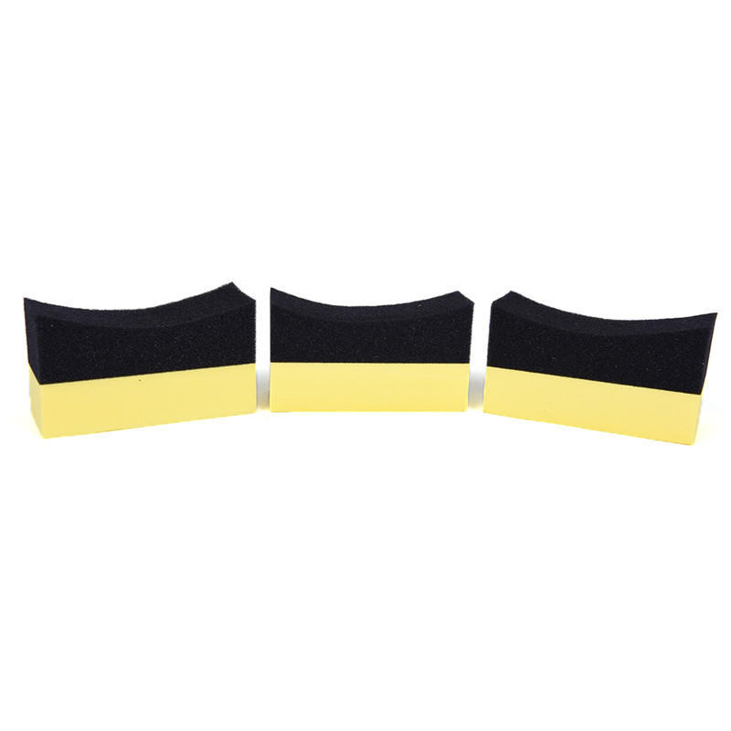 Auto Wheels Brush Sponge Tools Applicator Special For Tire Hub Cleaning