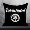 Tokio Hotel Kissenbezüge Dekorative Sofakissen Quadratischer Kissenbezug 45*45 Möbel Doppelseitiger Druck Kissenbezug Kissen