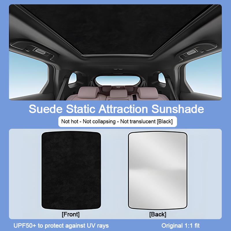 Car Roof Sunshade Fit For Mazda 6e EZ-6 J90A 2025 2025 2026 Electrostatic Adsorption Sunroof Sunshade Skylight Auto Accessories