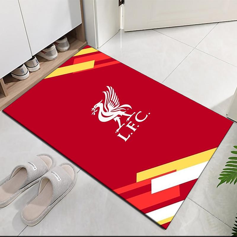 Liverpool Football Club Printed Carpet, for Office Chair Living Room Bedroom Kitchen Room Decor Gifts.