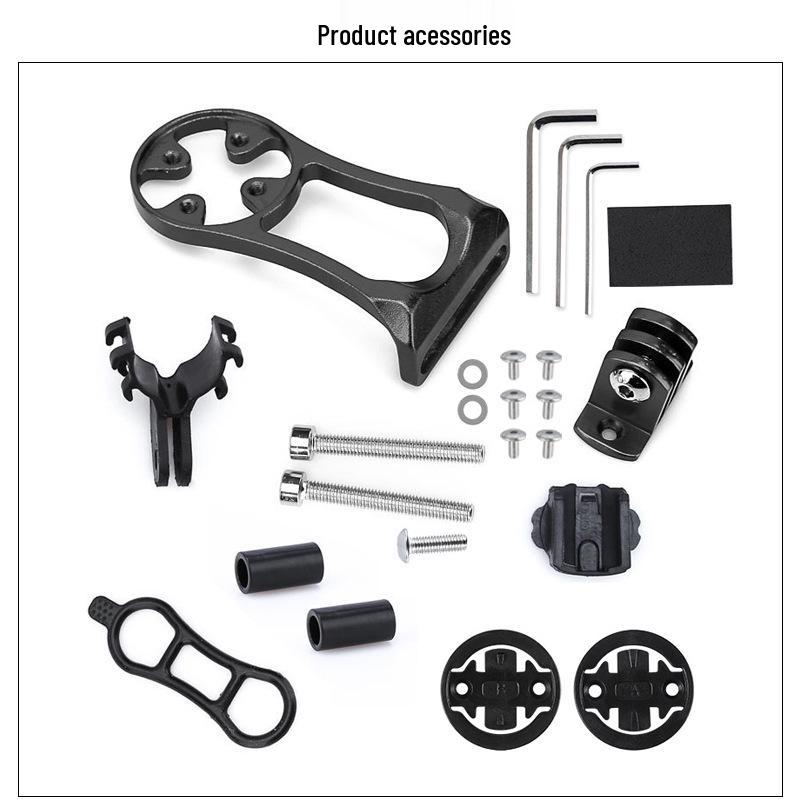 Aluminum Alloy Bike Computer & Light Mount for Cateye