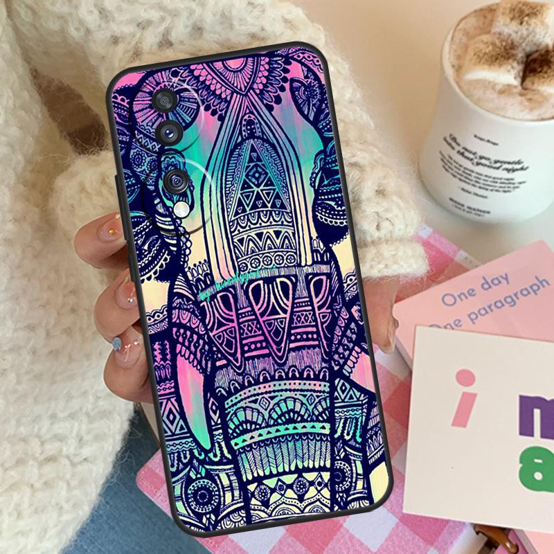 Elephant Mandala Aztec For Honor Magic 8 7 6 5 Pro Case For Honor Win RT X9d X9b X9c X9a X8c X8b 200 400 70 90 Lite